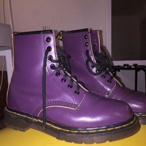 PURPLE DR.MARTENS!